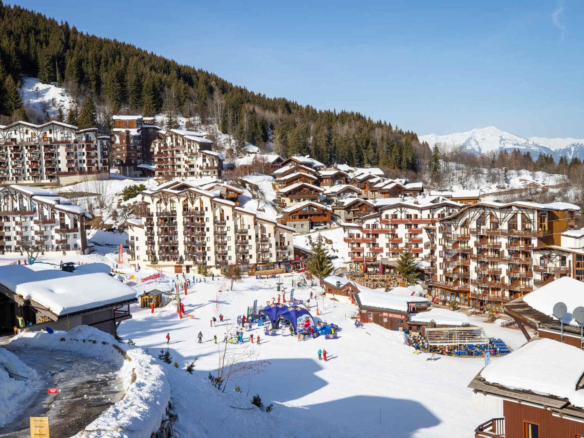 Charmant 2 Pieces Pour 4 Pers. Avec Balcon, Skis Aux Pieds - La Tania, Au Coeur Des 3 Vallees - Fr-1-182A-37 Apartment Courchevel Exterior photo